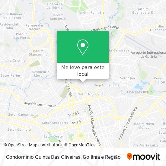 Condominio Quinta Das Oliveiras mapa