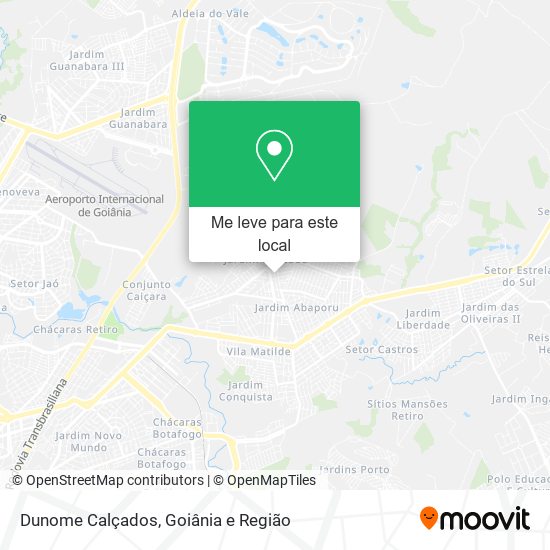 Dunome Calçados mapa