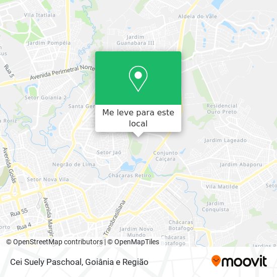 Cei Suely Paschoal mapa