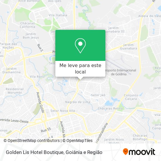 Golden Lis Hotel Boutique mapa