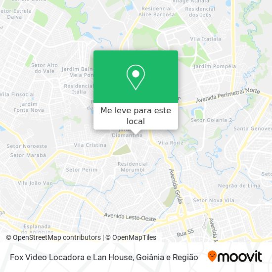 Fox Video Locadora e Lan House mapa