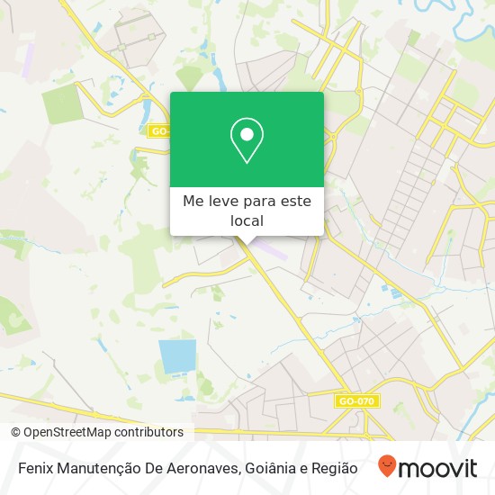 Fenix Manutenção De Aeronaves mapa