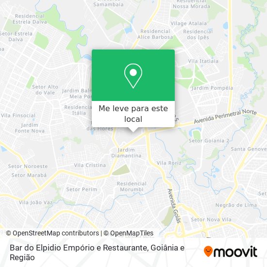 Bar do Elpidio Empório e Restaurante mapa