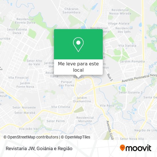 Revistaria JW mapa