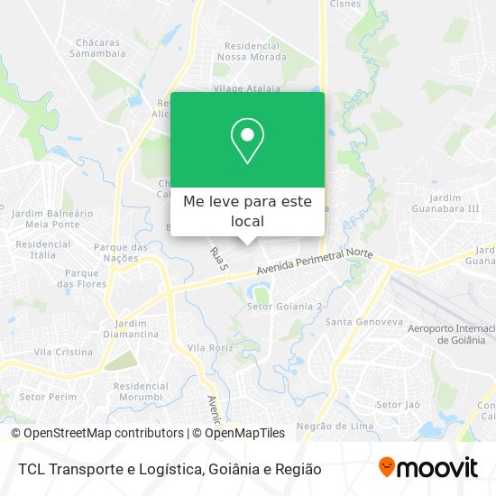 TCL Transporte e Logística mapa