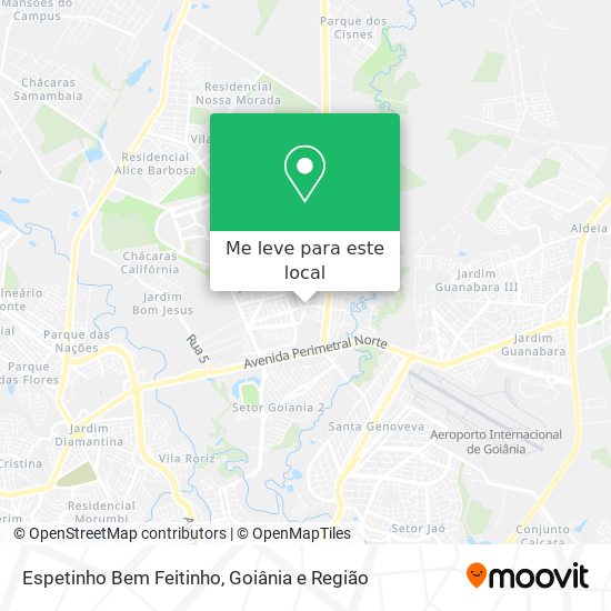 Espetinho Bem Feitinho mapa