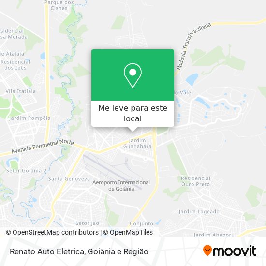 Renato Auto Eletrica mapa