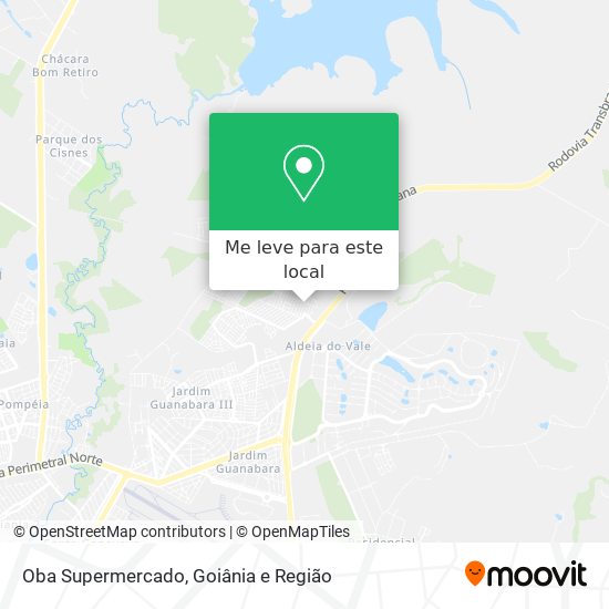 Oba Supermercado mapa
