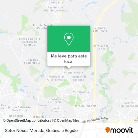 Setor Nossa Morada mapa