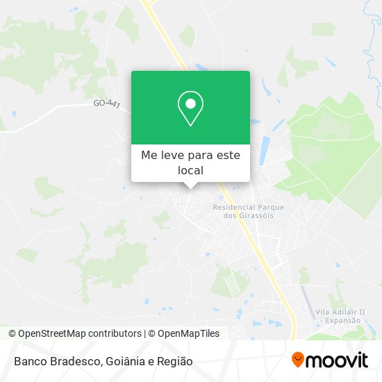 Banco Bradesco mapa