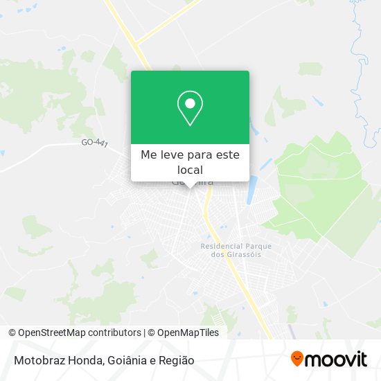 Motobraz Honda mapa