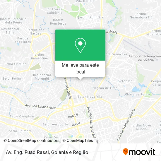 Av. Eng. Fuad Rassi mapa