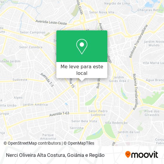 Nerci Oliveira Alta Costura mapa