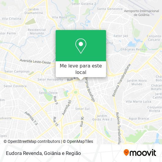 Eudora Revenda mapa