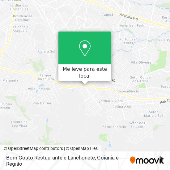 Bom Gosto Restaurante e Lanchonete mapa