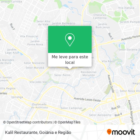 Kalil Restaurante mapa