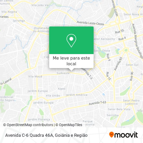 Avenida C-6 Quadra 46A mapa