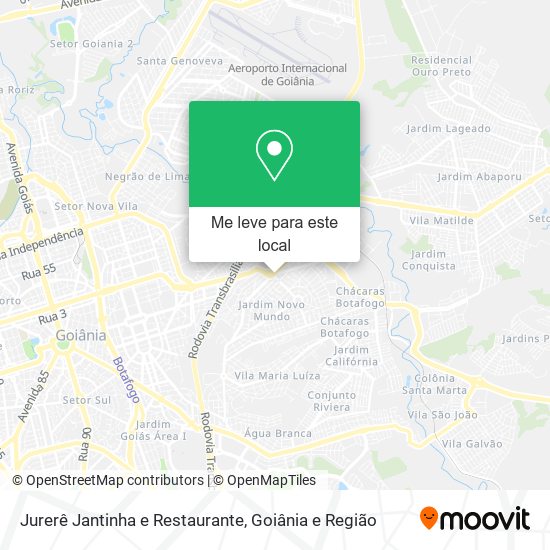 Jurerê Jantinha e Restaurante mapa