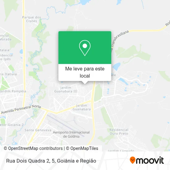 Rua Dois Quadra 2, 5 mapa