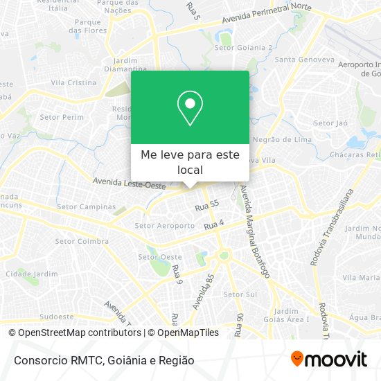 Consorcio RMTC mapa