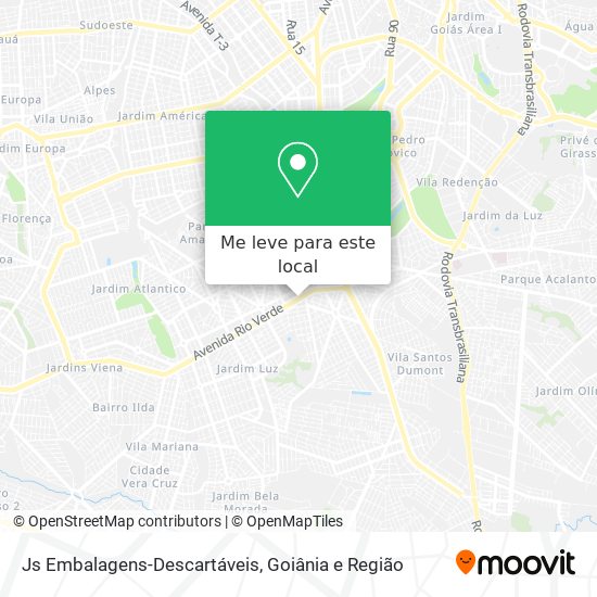 Js Embalagens-Descartáveis mapa