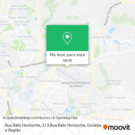 Rua Belo Horizonte, 313,Rua Belo Horizonte mapa