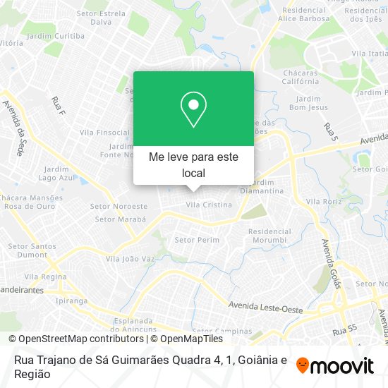 Rua Trajano de Sá Guimarães Quadra 4, 1 mapa