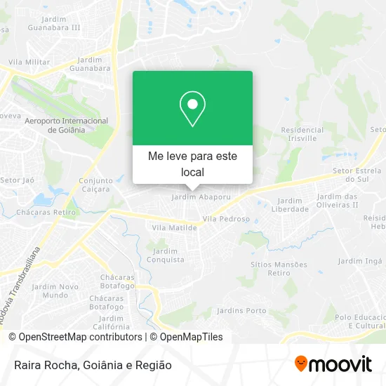 Raira Rocha mapa