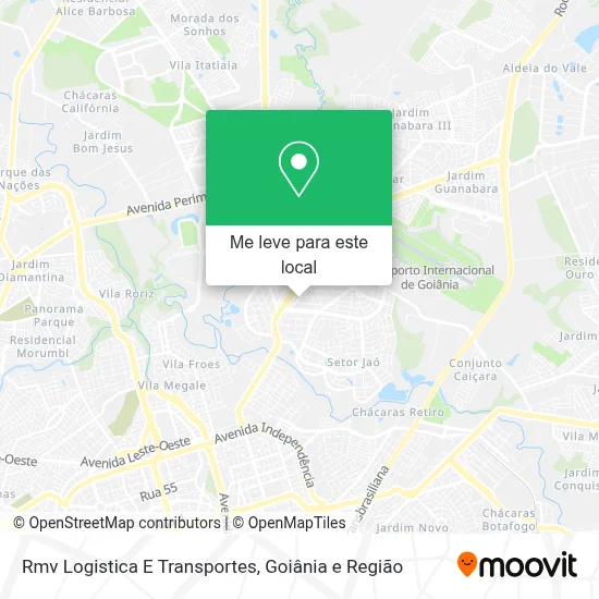 Rmv Logistica E Transportes mapa