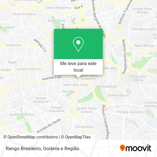 Rango Brasileiro mapa