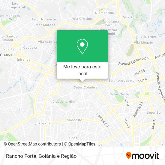 Rancho Forte mapa