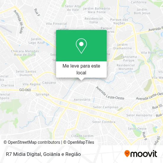 R7 Midia Digital mapa
