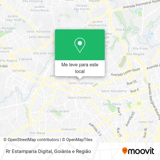 Rr Estamparia Digital mapa