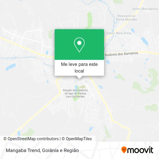 Mangaba Trend mapa