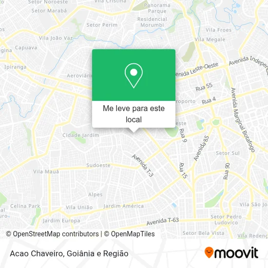 Acao Chaveiro mapa