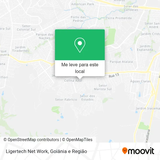 Ligertech Net Work mapa