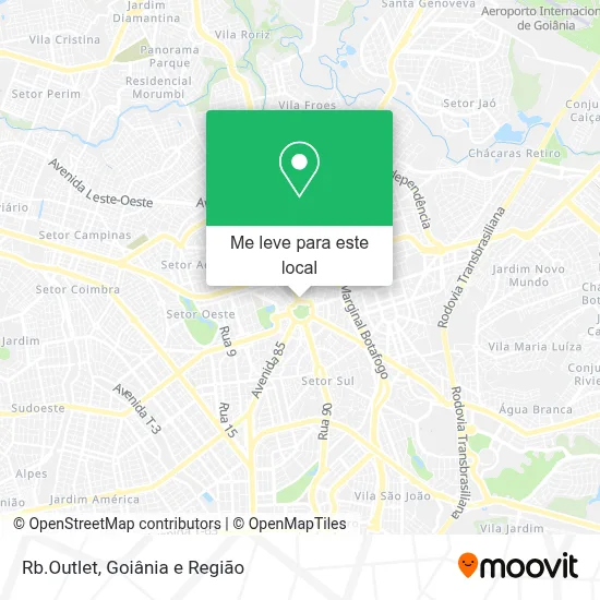 Rb.Outlet mapa