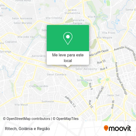 Ritech mapa