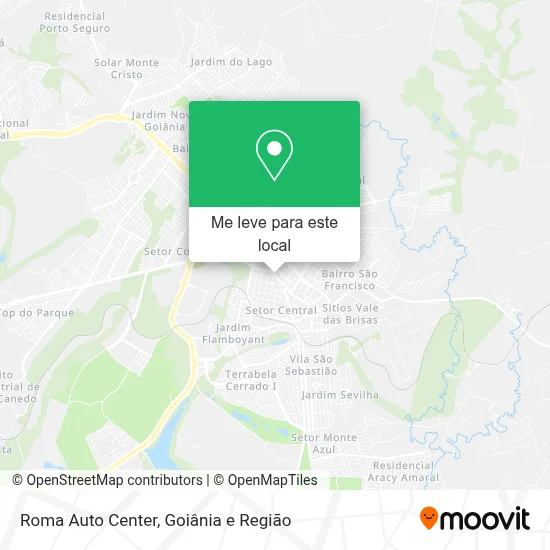 Roma Auto Center mapa