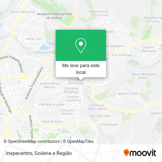 Inspecentro mapa