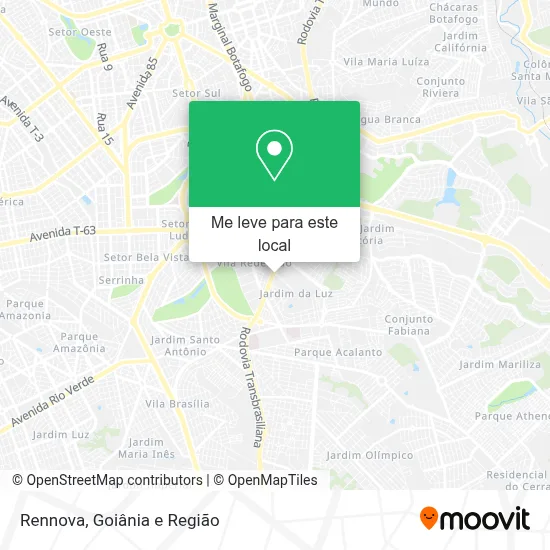 Rennova mapa
