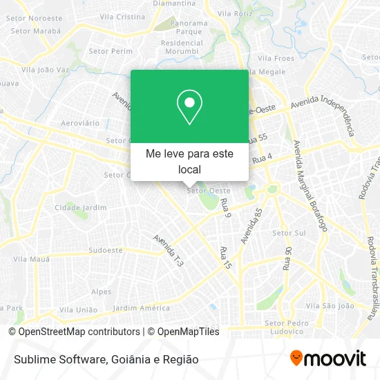 Sublime Software mapa