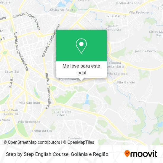 Step by Step English Course mapa