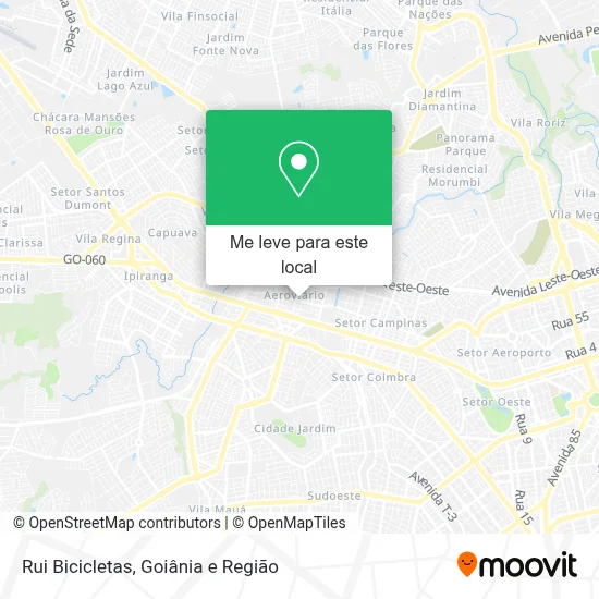Rui Bicicletas mapa