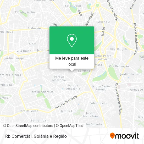 Rb Comercial mapa