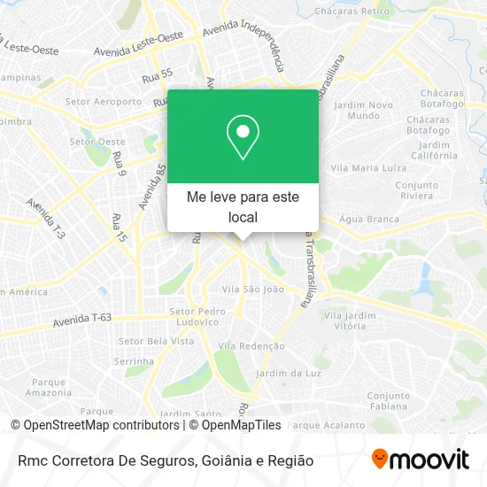 Rmc Corretora De Seguros mapa