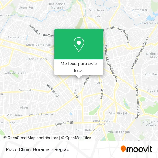 Rizzo Clinic mapa