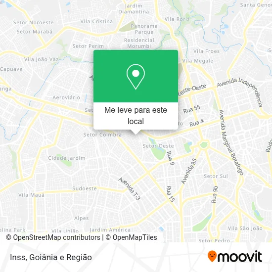 Inss mapa