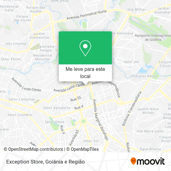 Exception Store mapa
