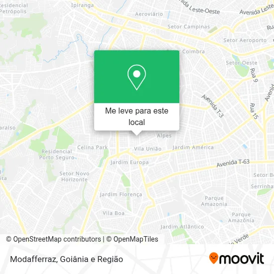 Modafferraz mapa